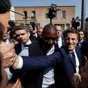 Presidente de Francia Emmanuel Macron (Photo by BENOIT TESSIER / POOL / AFP)