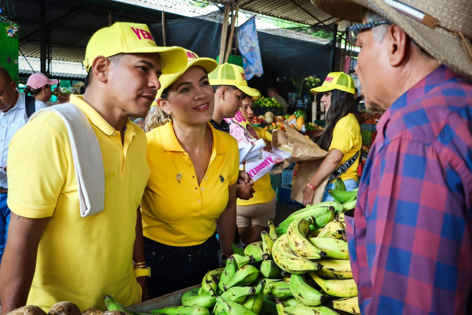 Yosimar Reyes, exalcalde de Villeta, y Yeimmy Mora, aspirante a la Alcaldía