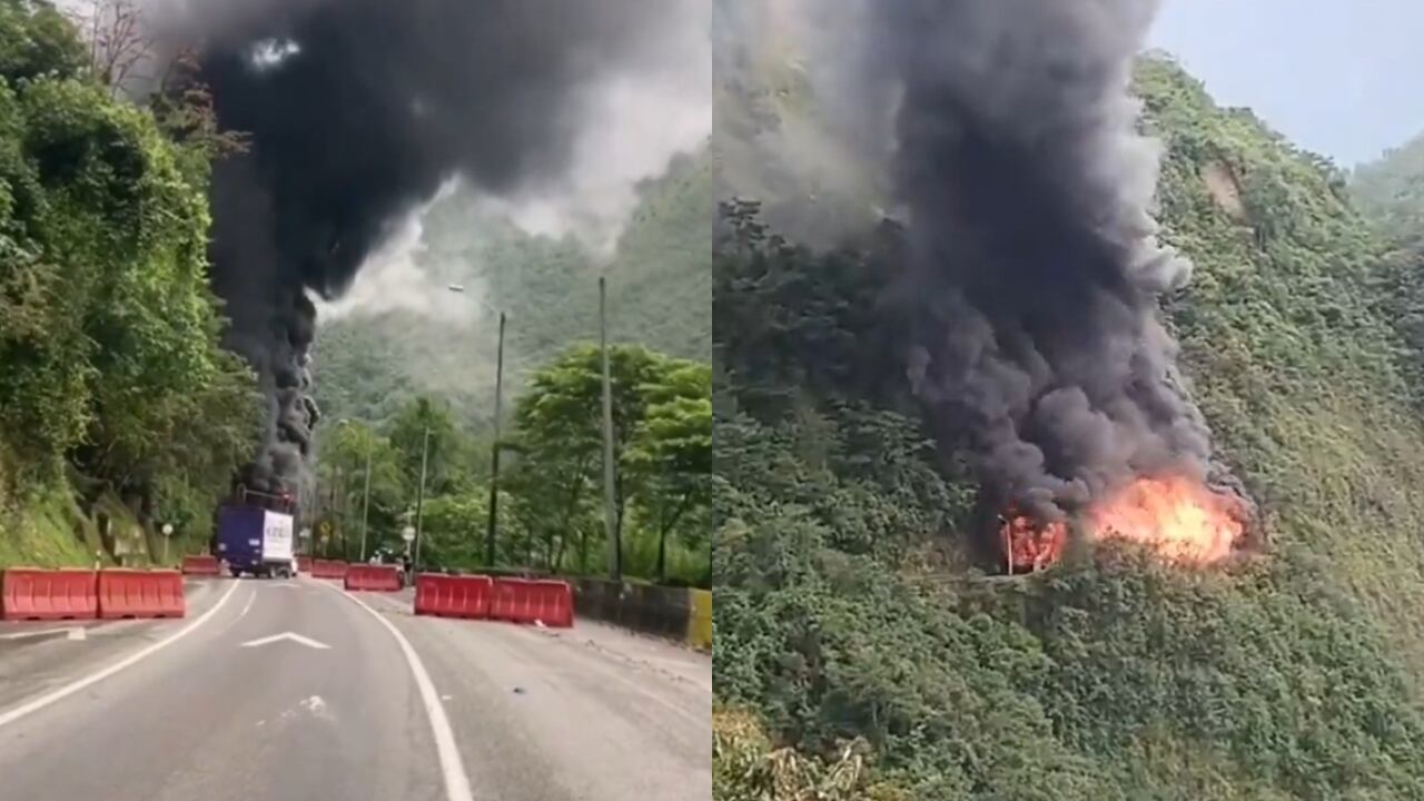 Coviandina confirmó el cierre del túnel.