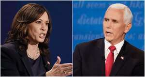 Kamala Harris y Mike Pence
