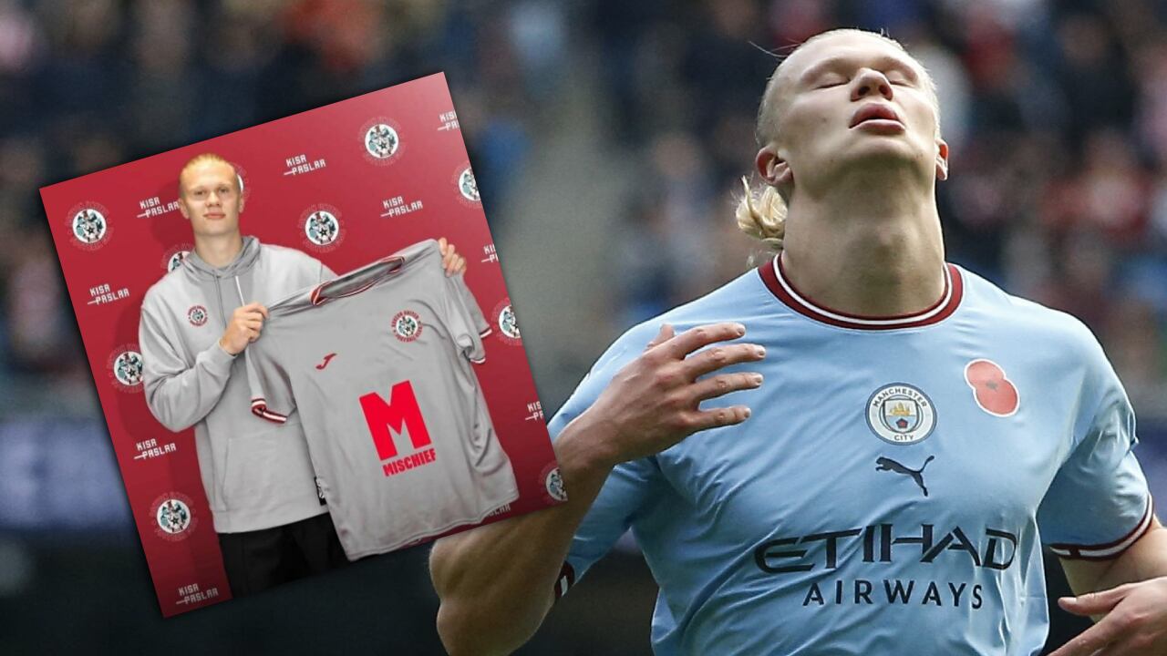 El Ashton United apareció en el camino del noruego para aprovechar su parón durante Qatar 2022