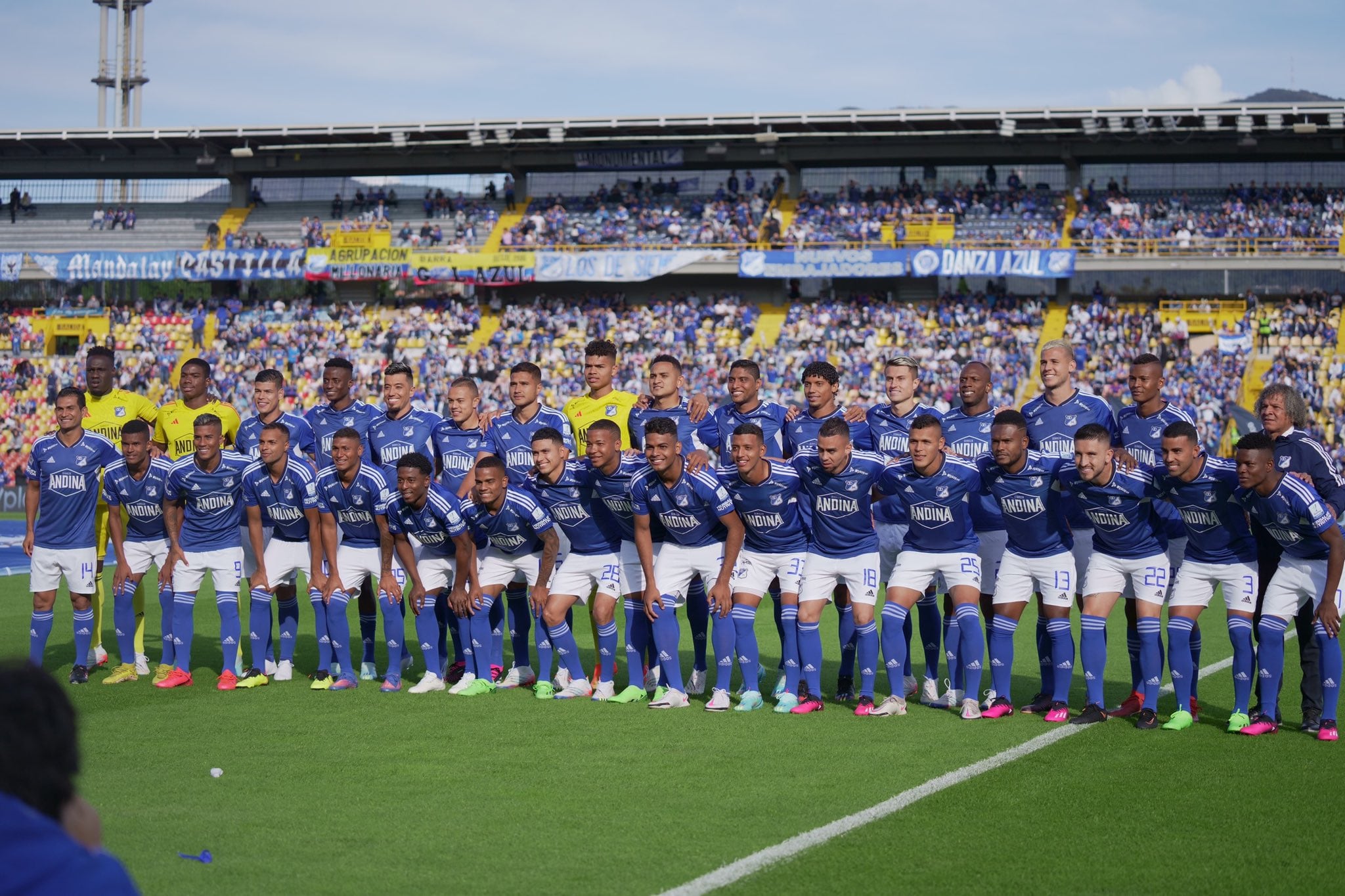 La nómina de Millonarios para este 2023