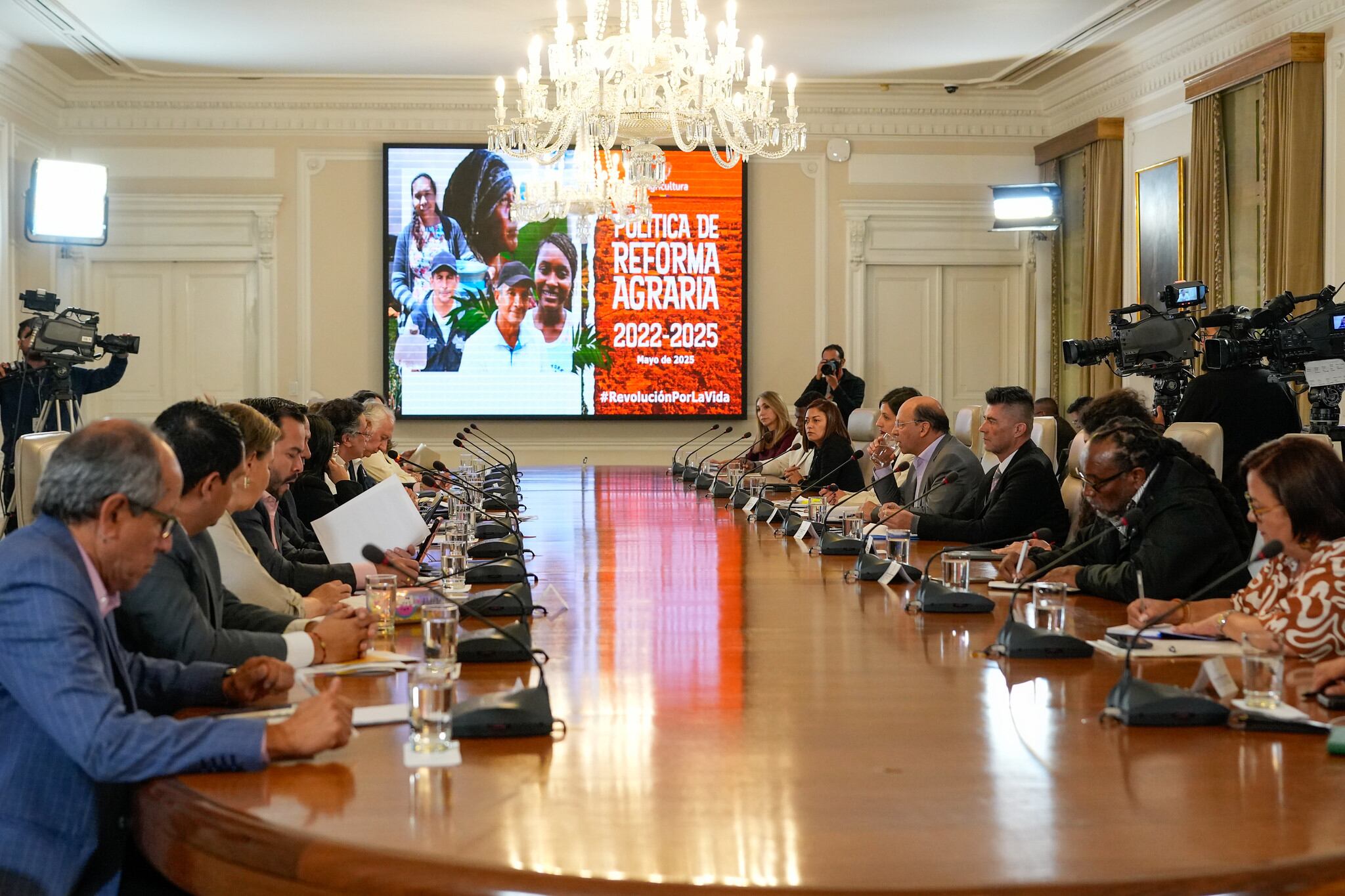 El presidente Gustavo Petro lideró un consejo de ministros el pasado 27 de mayo.