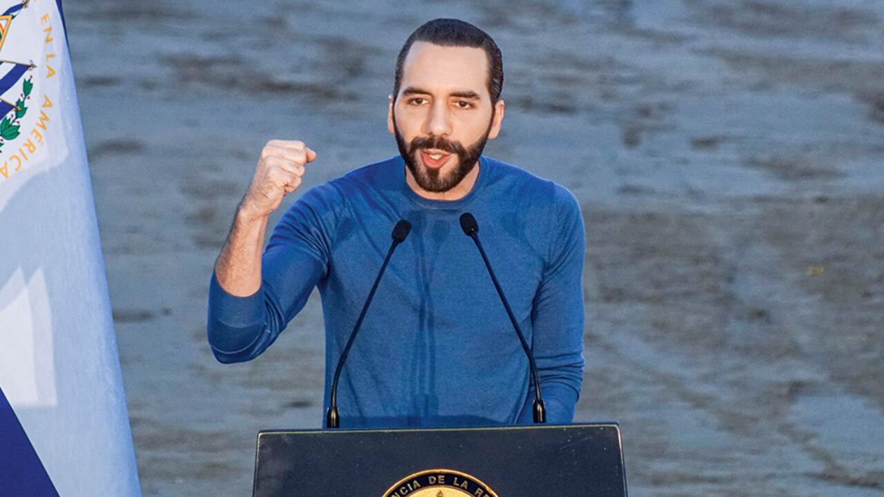 Nayib Bukele pidió el apoyo en las urnas.