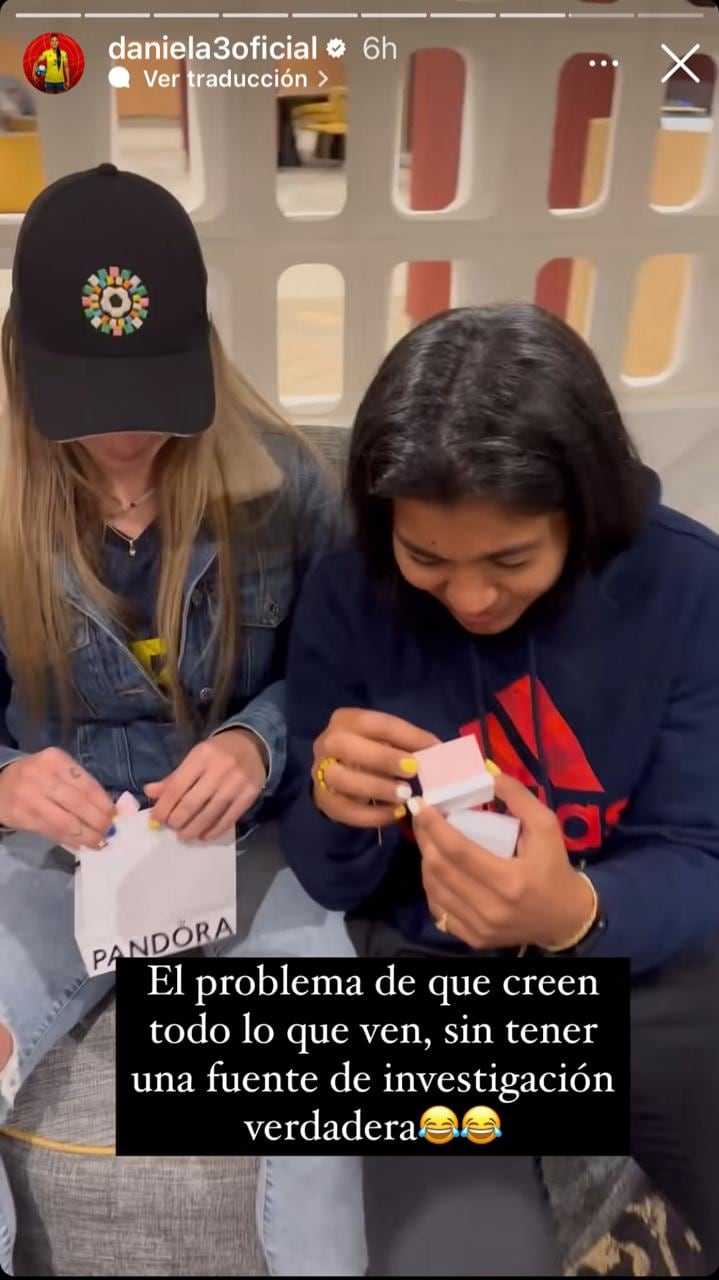 Daniela Arias desmiente matrimonio