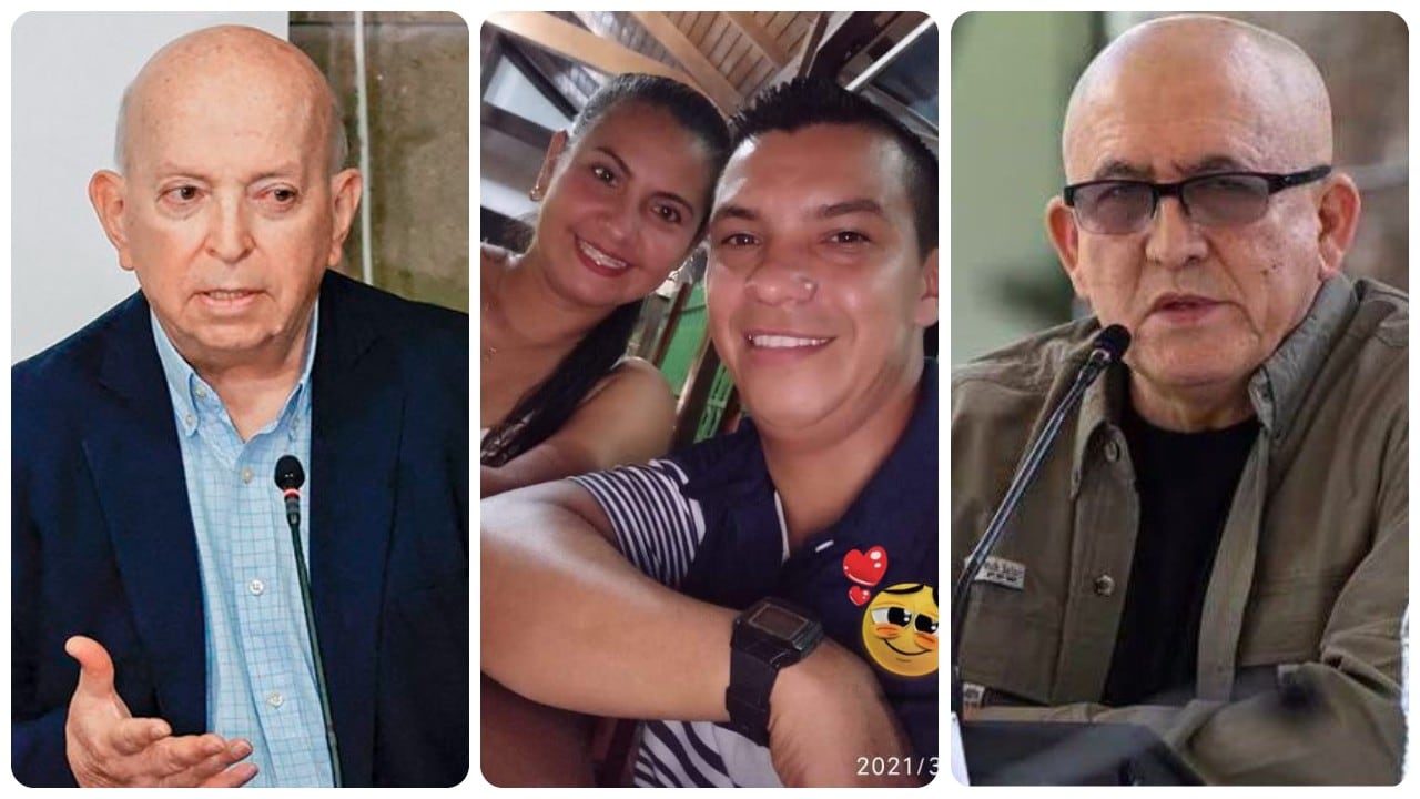 Otty Patiño, Miguel Ángel López y su esposa (fallecidos) y Antonio García.