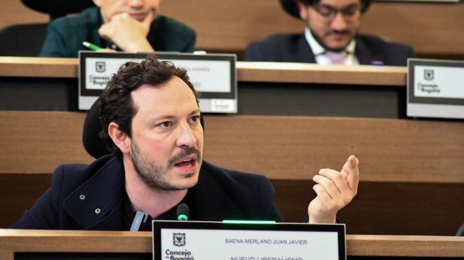 Juan Javier Baena, concejal de Bogotá