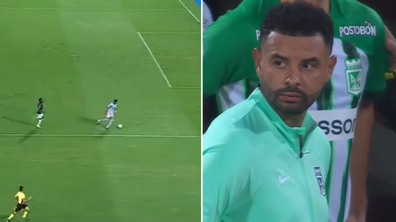 Atlético Nacional dejó escapar la victoria en los últimos minutos.