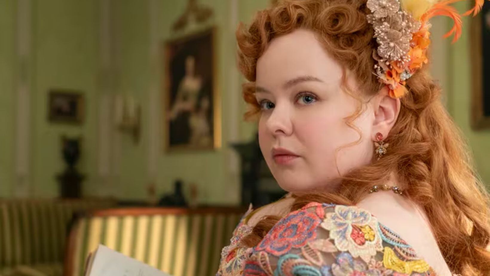 Nicola Coughlan como Penelope Featherington protagonista central de la tercera temporada de "Bridgerton". (Créditos: Liam Daniel/Netflix)