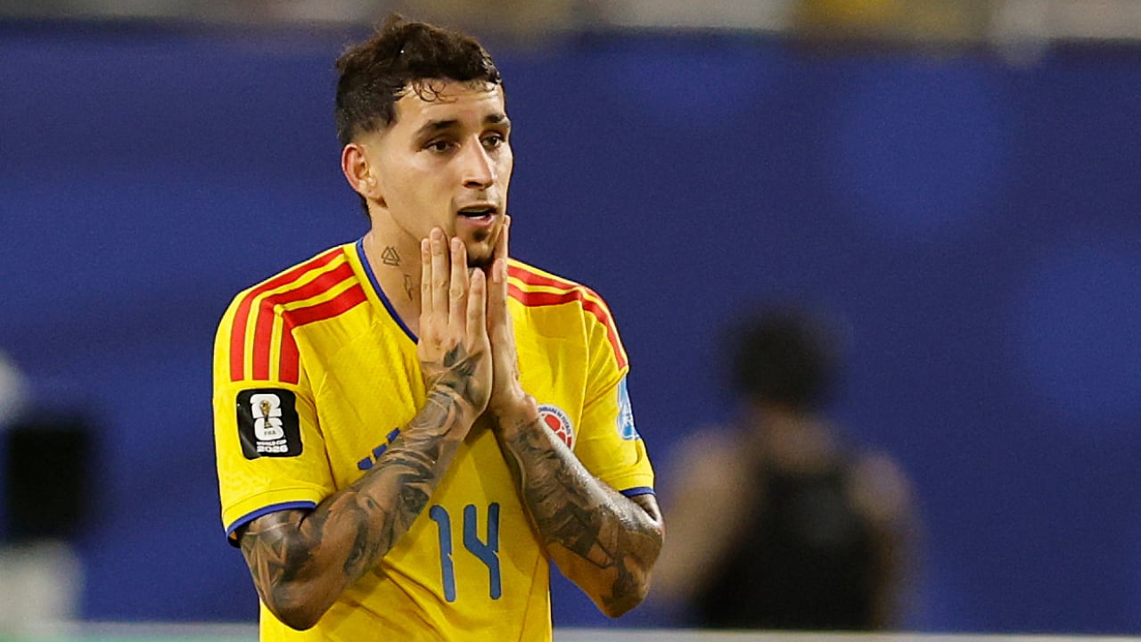 Gustavo Puerta, futbolista de la Selección Colombia de Mayores