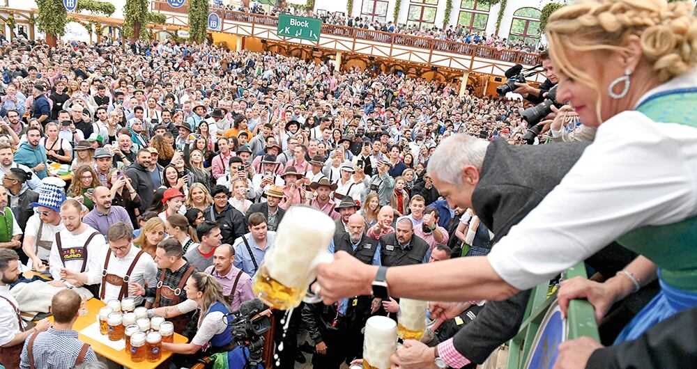 Cerveza en Múnich, el festival más esperado por los alemanes