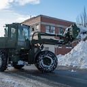 La tormenta de nieve afectó a gran parte del territorio norteamericano. Foto: AFP.