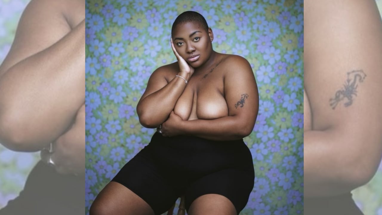 Instagram le censuró a Nyome Nicholas Williams esta foto. Las protestas de sus seguidores obligaron a la red social a cambiar sus políticas.