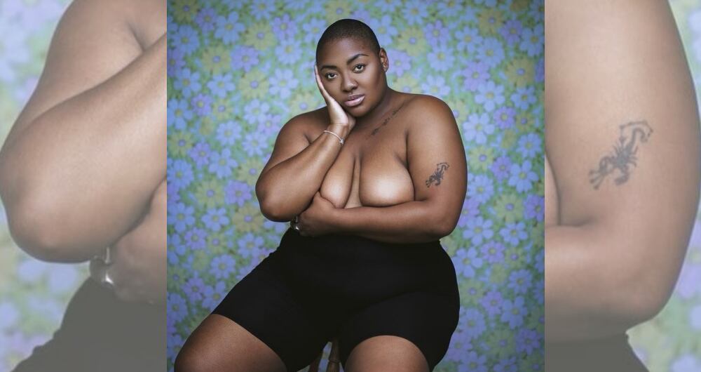 Instagram le censuró a Nyome Nicholas Williams esta foto. Las protestas de sus seguidores obligaron a la red social a cambiar sus políticas.