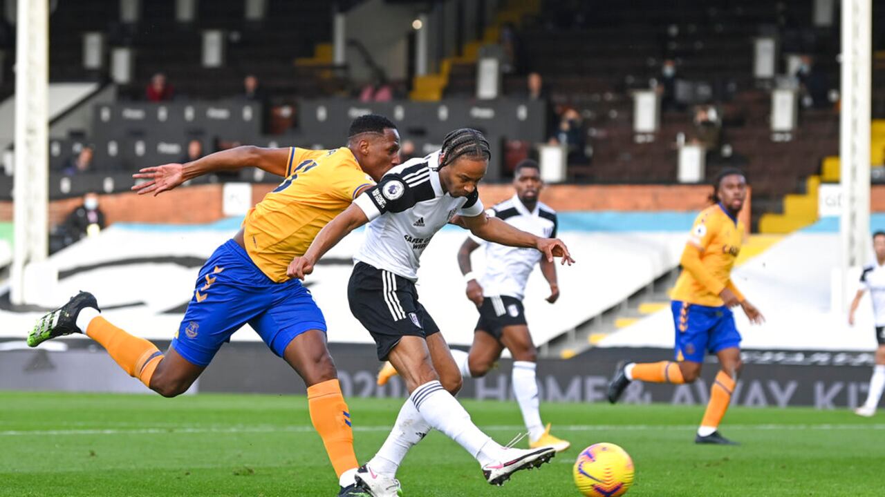 Jugador colombiano del Everton