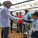 el acueducto de la vereda de Astilleros en El Zulia, Norte de Santander Foto: Prensa Min vivienda
