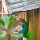 Alias Cabuyo escribiendo sus últimas palabras antes de morir.