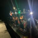 Impactante rescate de 13 migrantes en el Golfo de Urabá.