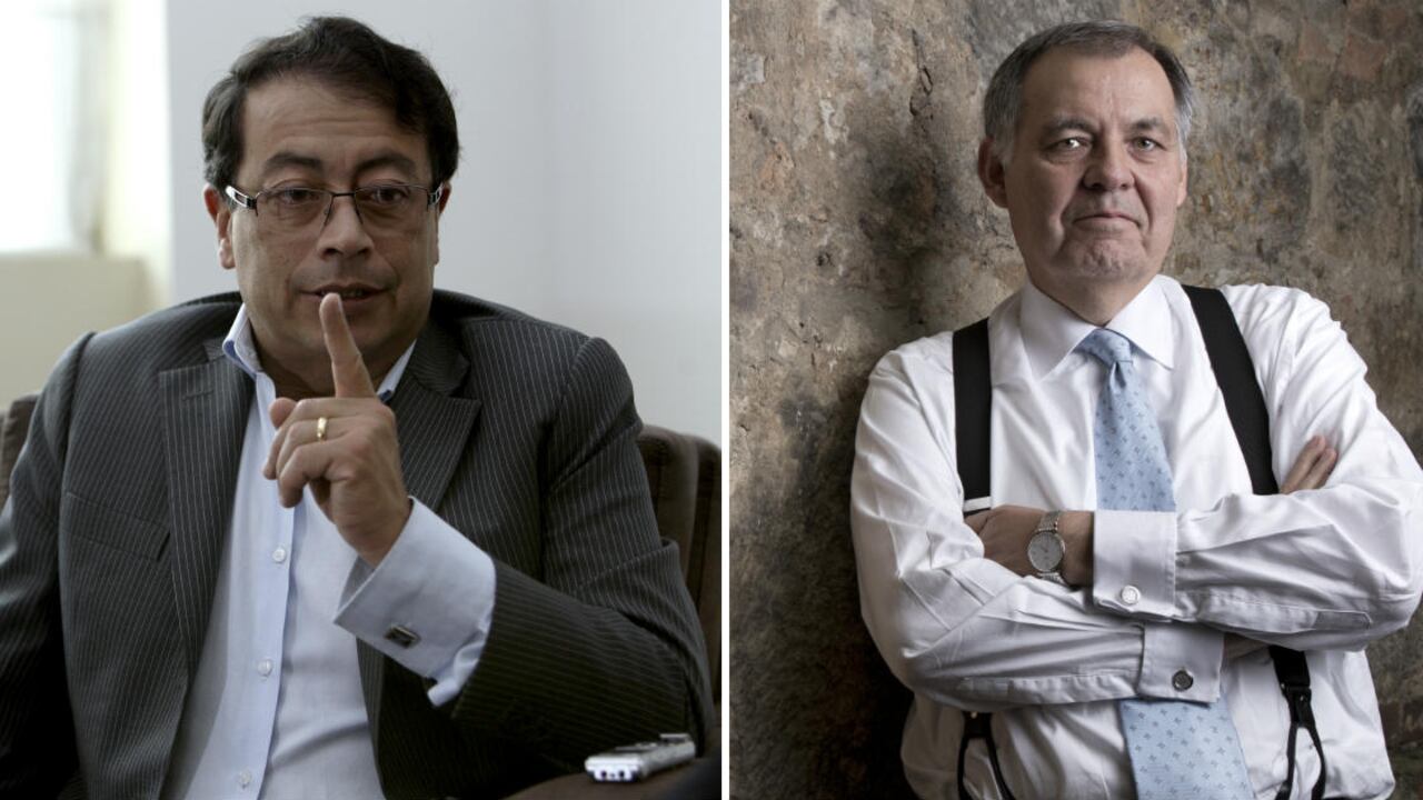 Gustavo Petro y Alejandro Ordóñez ya han tenido varios 'encontrones' políticos.