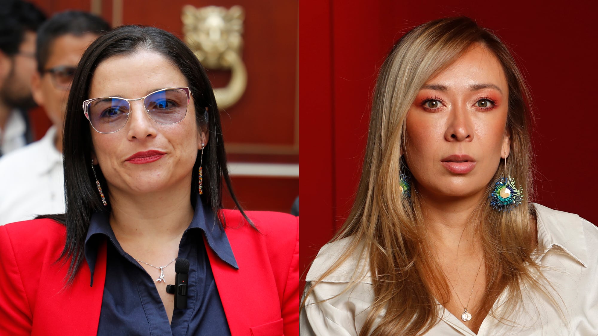 Martha Alfonso y Katherine Miranda