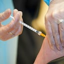 Dosis de la vacuna de coronavirus desarrollada por AstraZeneca/Oxford