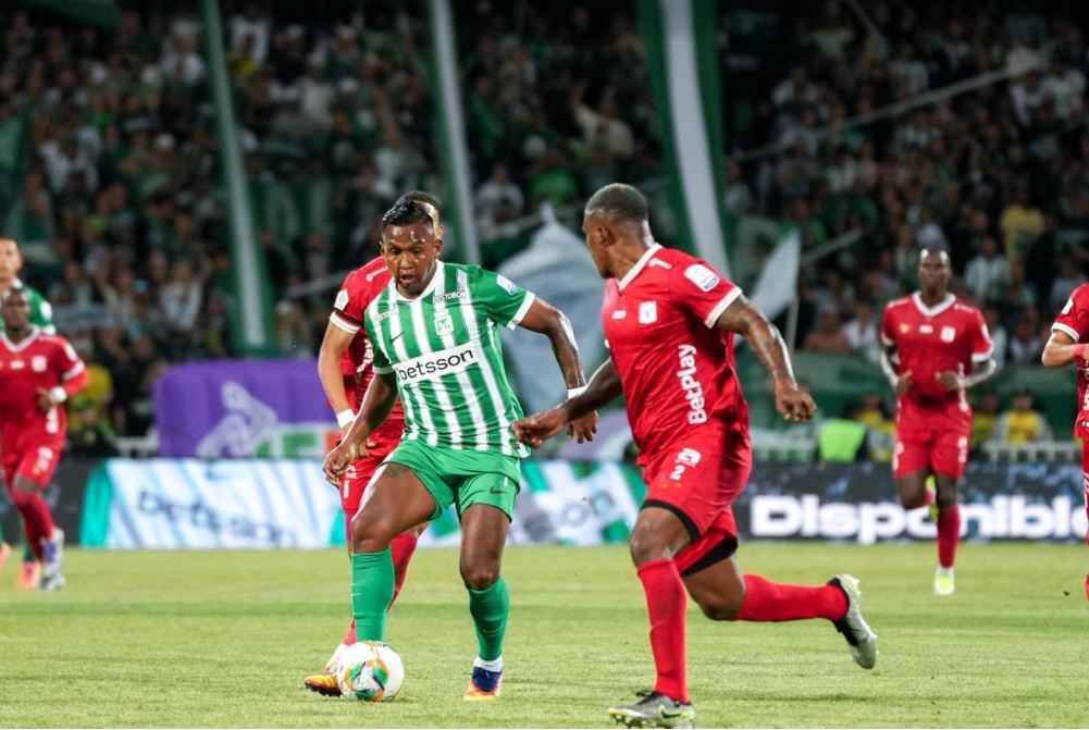 Nacional venció al América 2-1 en el Atanasio, por la cuarta fecha de la Liga I de 2026.