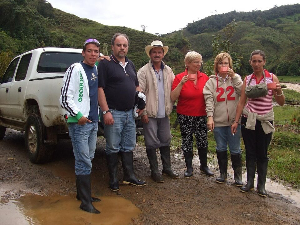 Rigoberto Urán mostró fotos de sus papás italianos.