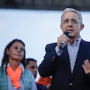 Alvaro Uribe Velez
cierre de campaña presidencial Ivan Duque en el parque de el Tunal
Bogota Colombia 20 de mayo del 2018
foto Diana Rey Melo
Revista Semana