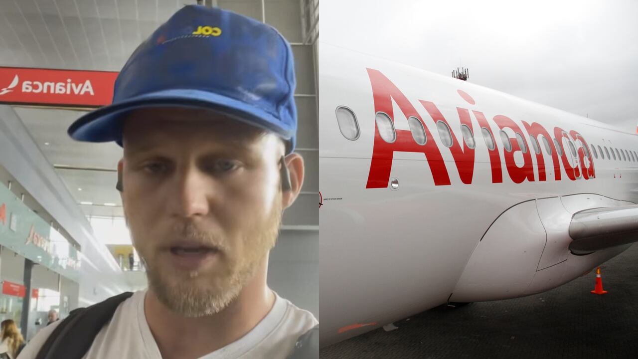 Dominic Wolf en pleito con Avianca. Influenciador denunció vuelo sobrevendido. La aerolínea responde.