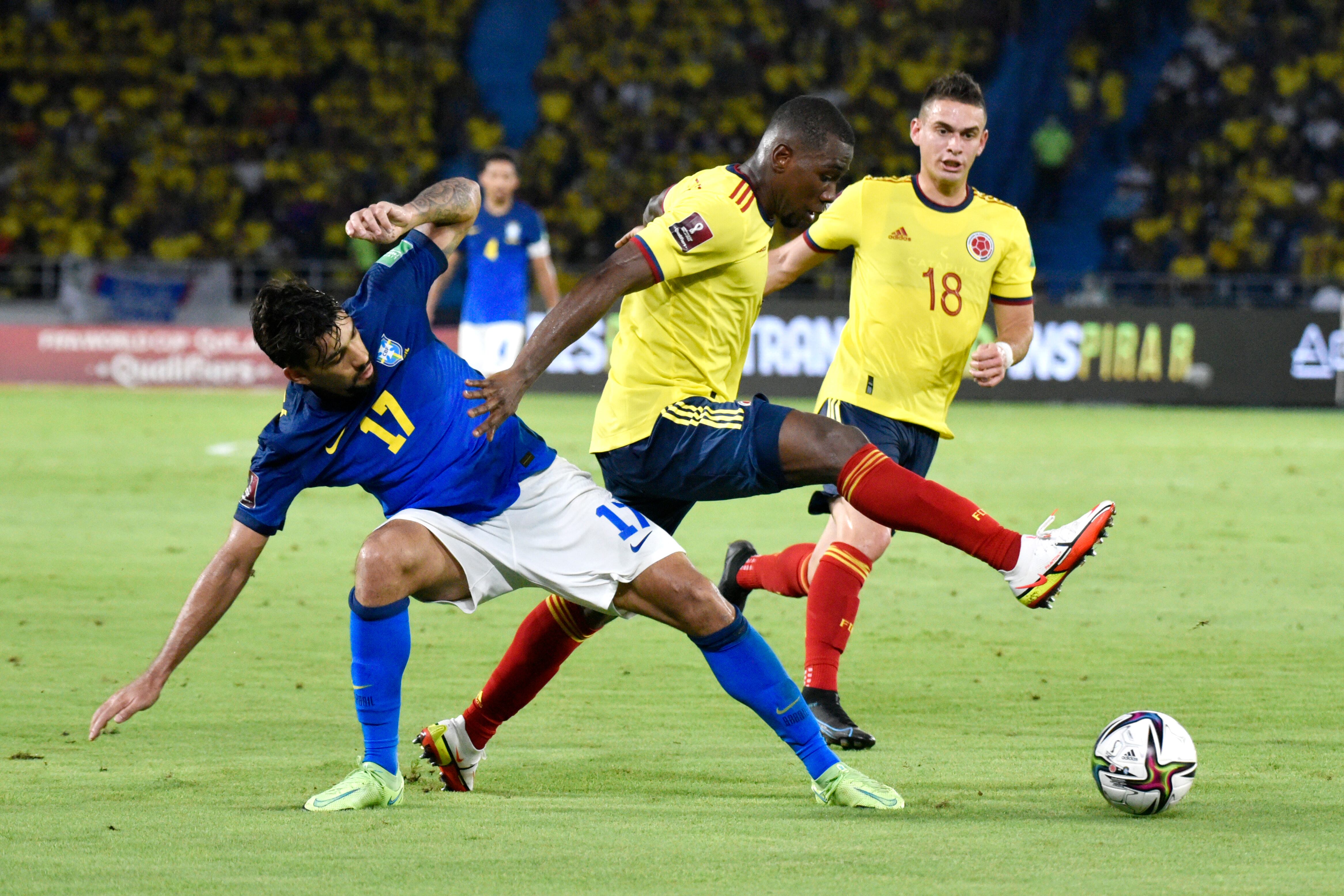 Colombia vs. Brasil en el estadio Metropolitano de Barranquilla
