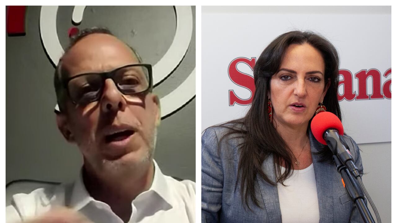 Alfredo Saade y María Fernanda Cabal
