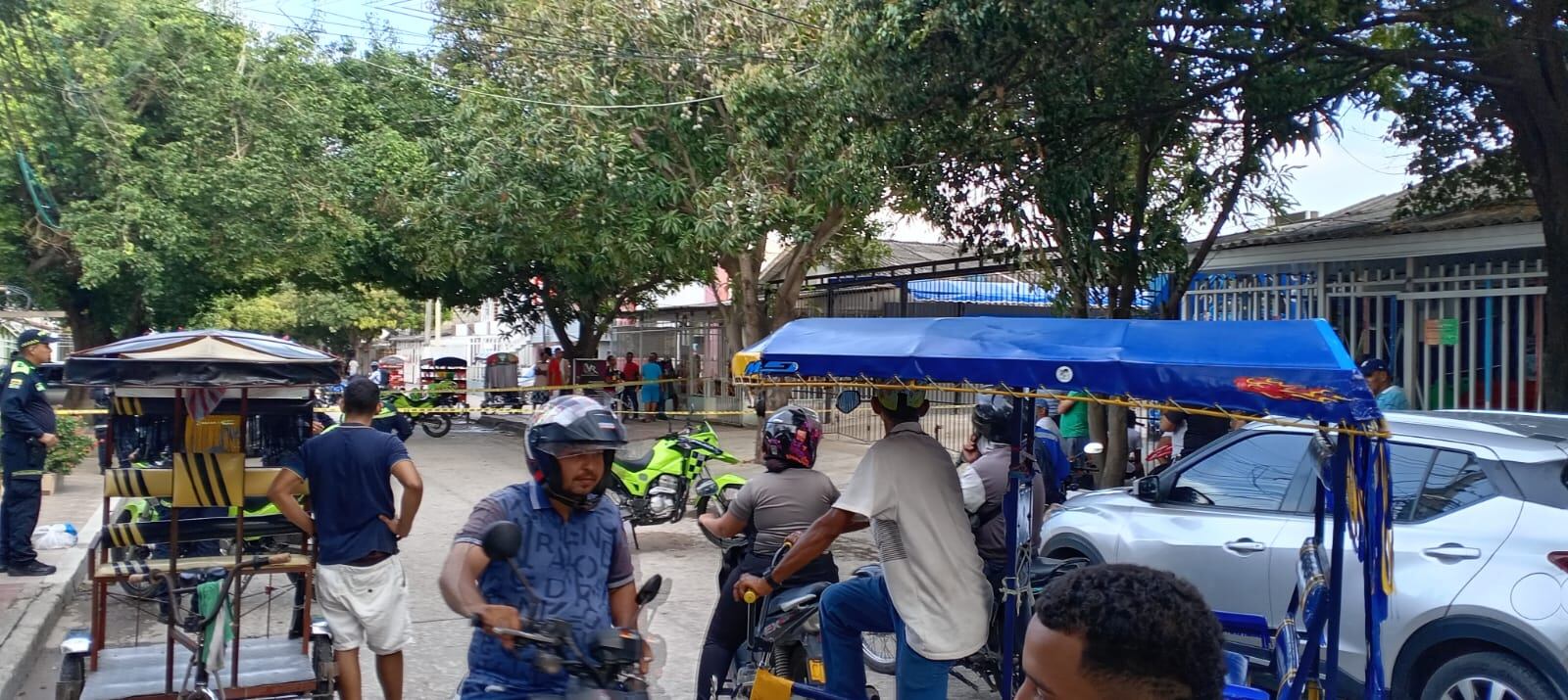 En este sitio se registró el homicidio.