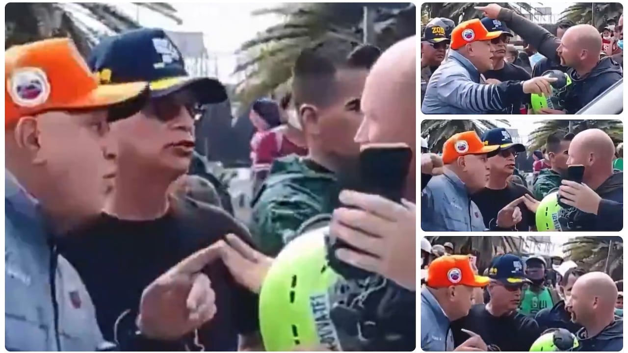 Diosdado Cabello, ministro de Justicia de Venezuela y un rescatista norteamericano