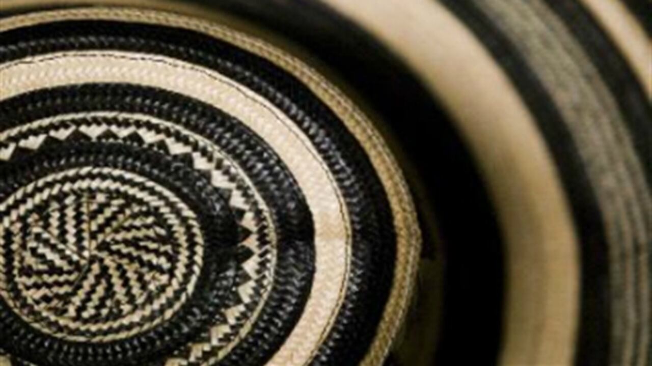 La denominación de origen del 'sombrero vueltiao' pertenece a la Tejeduría Zenú.
