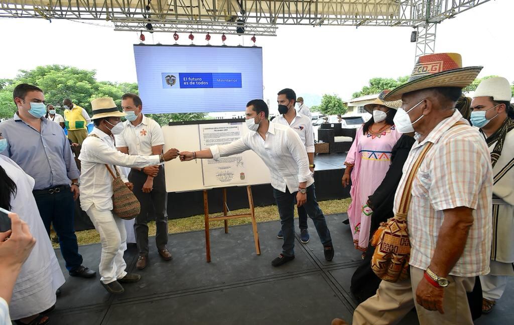 Daniel Palacios ministro del Interior en Cesar