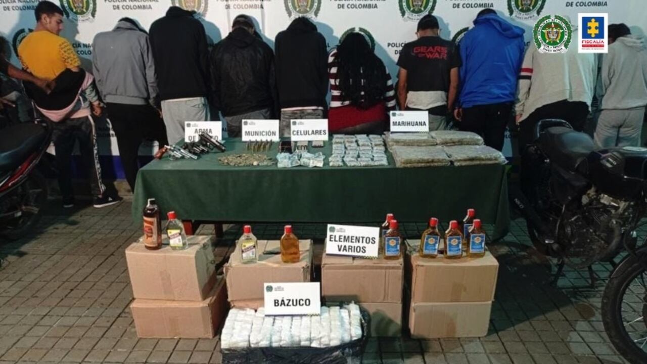 La estructura criminal Los Primos manejaba el tráfico y comercialización de estupefacientes en la galería Santa Elena de Cali.