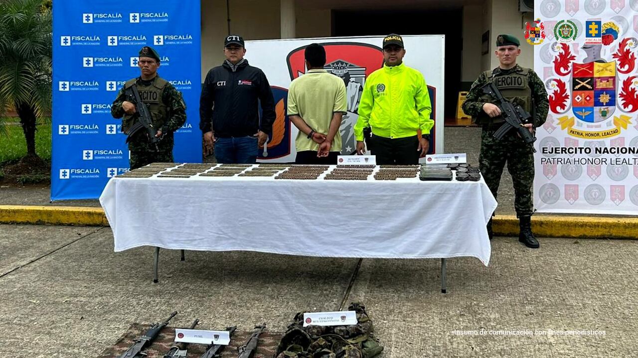 Capturas de presuntos disidentes de las Farc