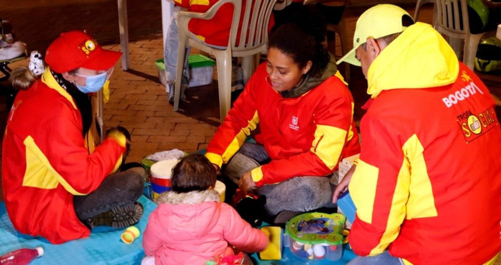 Operativos contra la mendicidad y el trabajo infantil