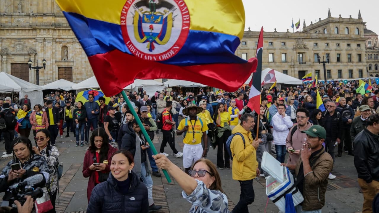 Recientemente se adelantó una concentración por la soberanía y la democracia liderada por el presidente Gustavo Petro.