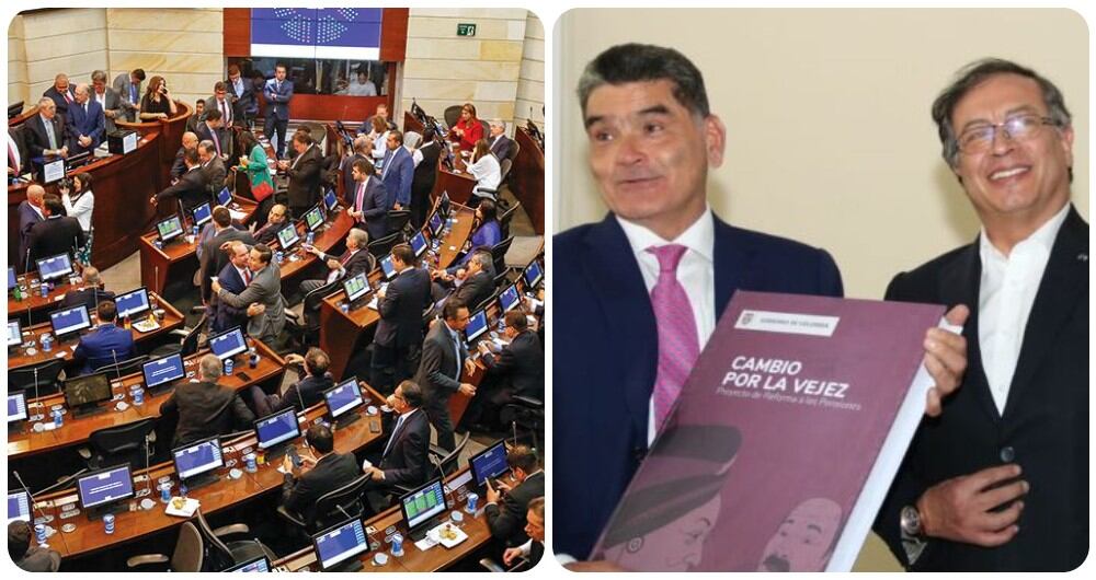 Gregorio Eljach y Gustavo Petro.