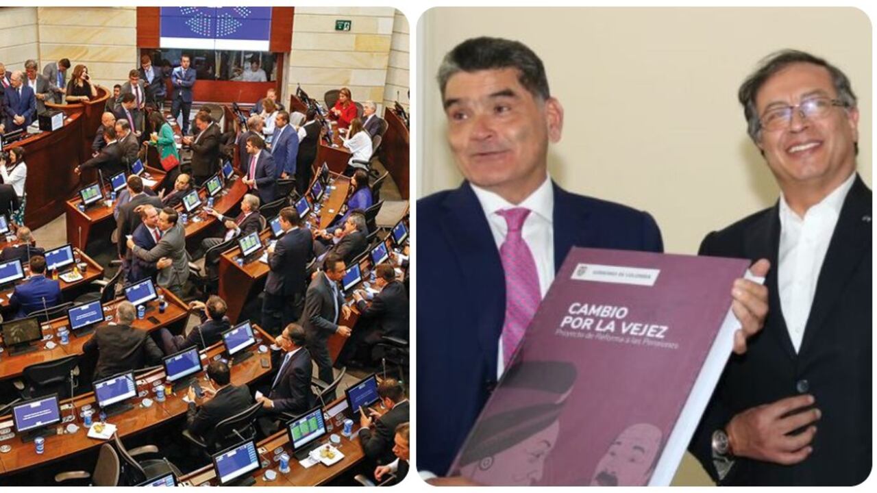 Gregorio Eljach y Gustavo Petro.