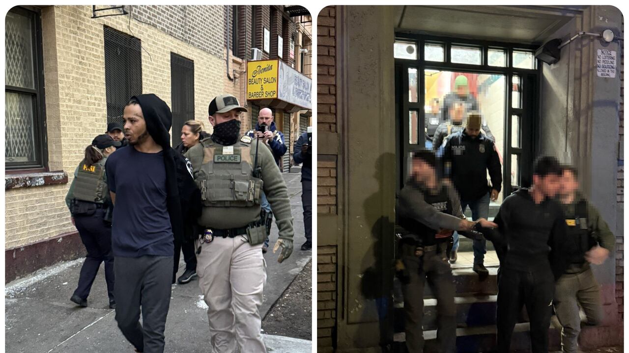 Redadas por delitos relacionados con robo y agresión.