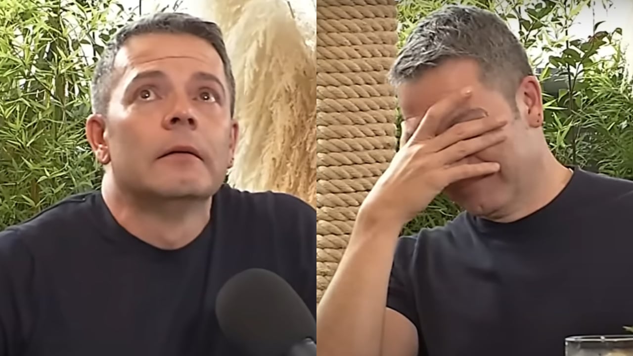 Iván Lalinde, entre lágrimas, recordó la muerte de uno de sus hermanos.