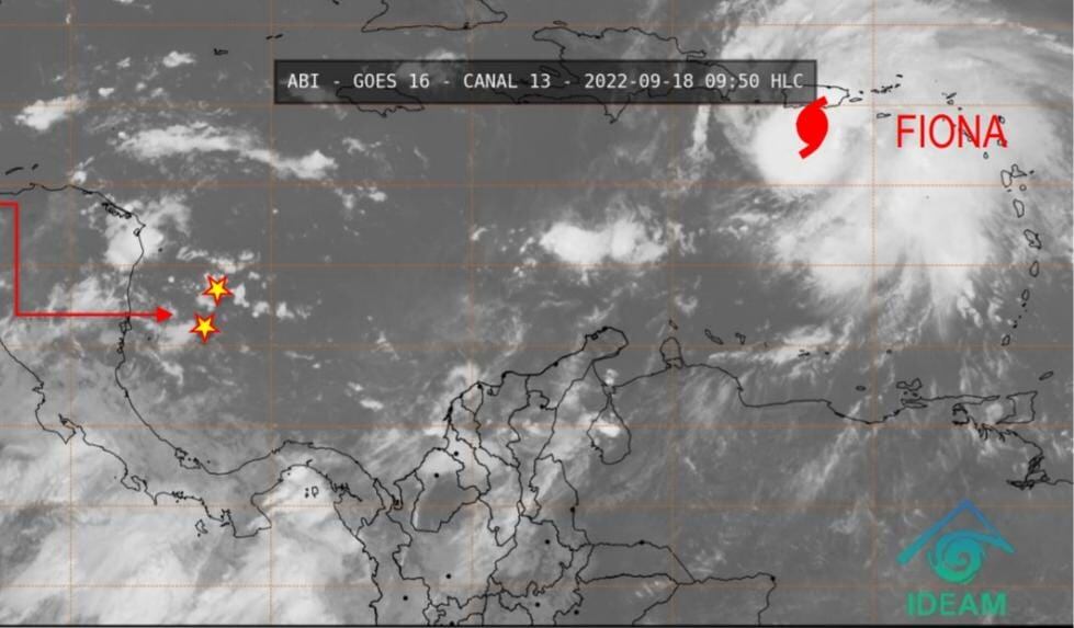 Colombia en alerta por huracán Fiona