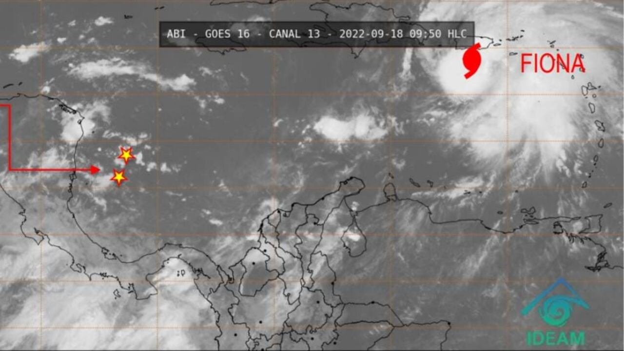 Colombia en alerta por huracán Fiona