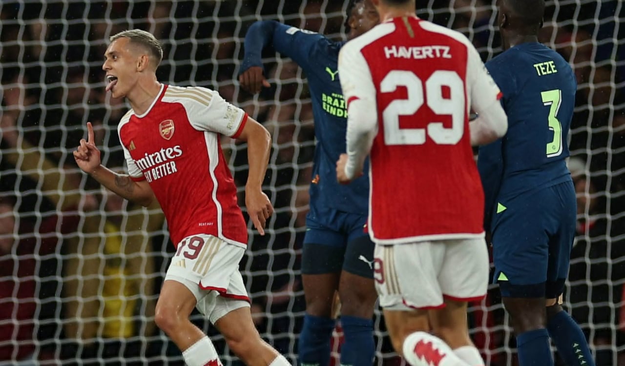 Arsenal tuvo prometedor inicio en la Champions League