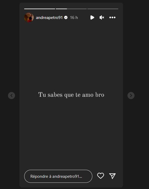 El mensaje de Andrea Petro a Nicolás