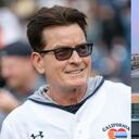 El actor Charlie Sheen y su hija Sami