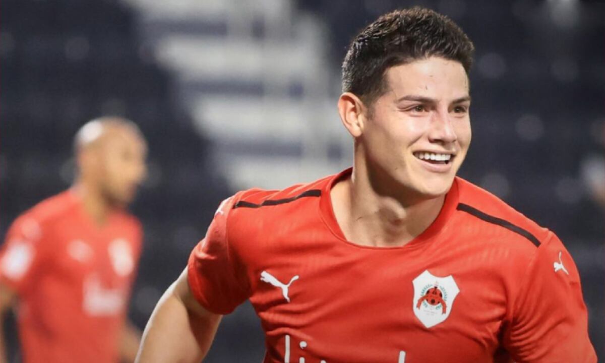 James Rodríguez. Foto: Al-Rayyan oficial