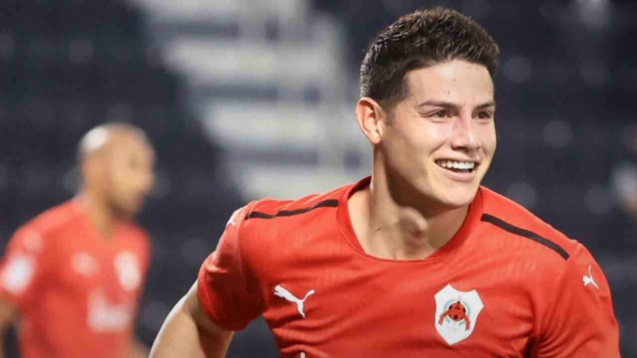 James Rodríguez. Foto: Al-Rayyan oficial